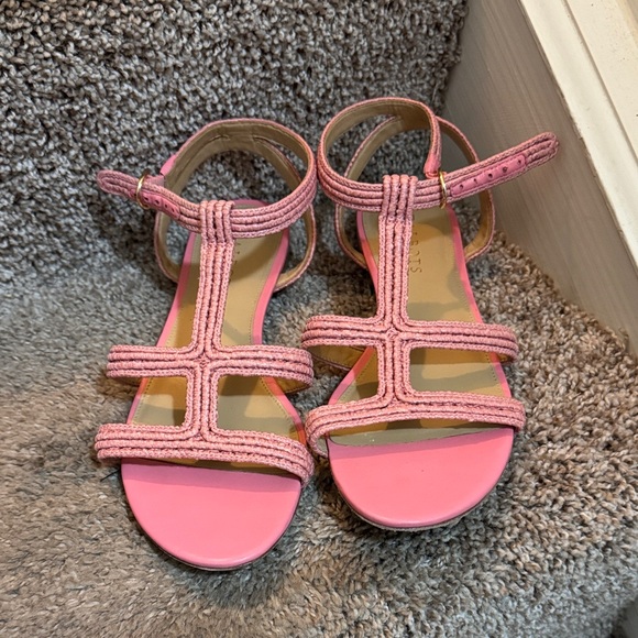 Talbots Pink Strappy Sandals - Picture 1 of 8
